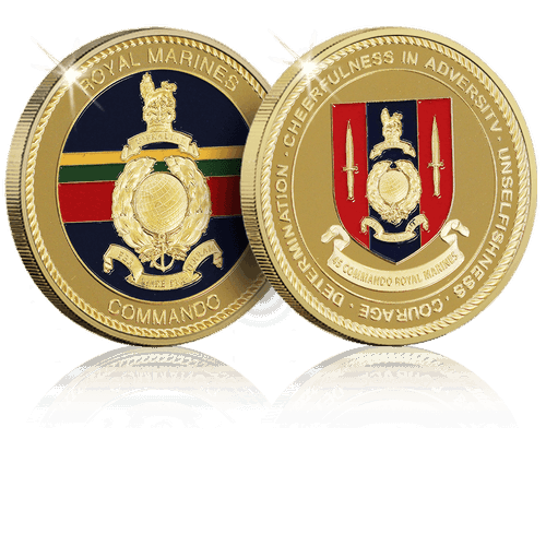 UK Royal Marines Coin