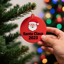 Christmas PVC Toy Gingerbread Man Pendant Polymer Clay Dolls Xmas Tree Hanging Decoration Home Soft Pottery Craft Ornament