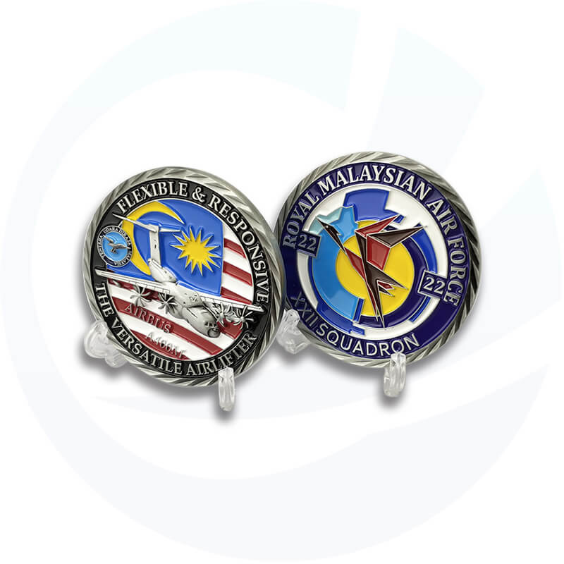 Factory Custom Military Air force Challenge Coins Cheap